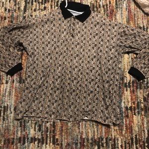 Vintage long sleeve polo